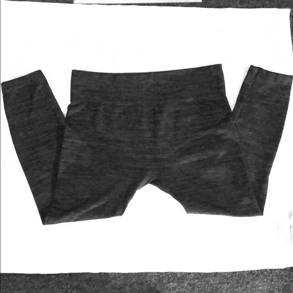 Heather Charcoal Thick Leggings